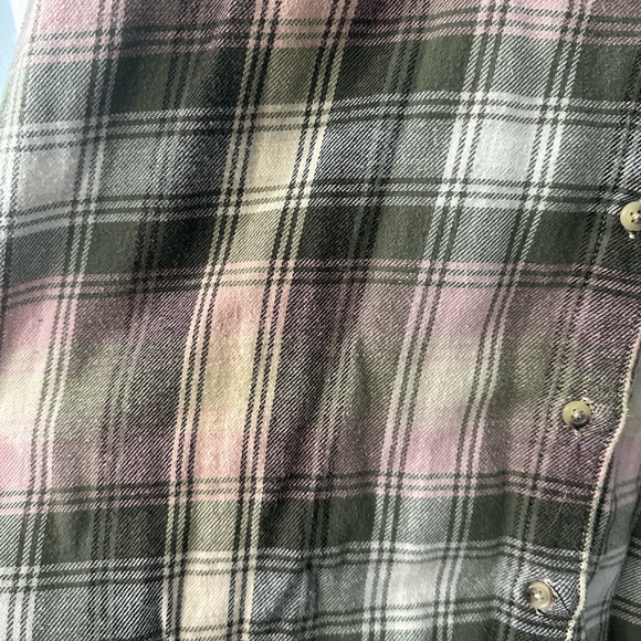 Old Navy The Boyfriend Flannel Shirt size XL - Picture 3 of 4